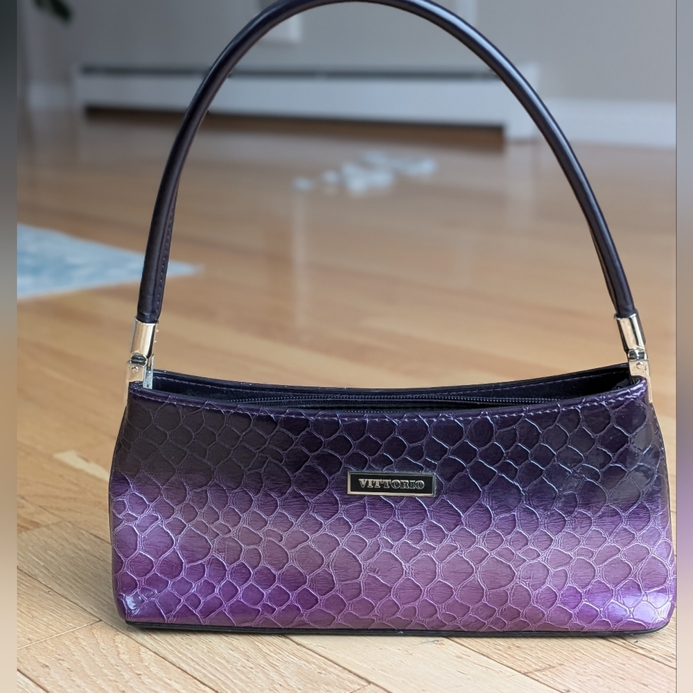 Vittorio Purple Ombre Handbag